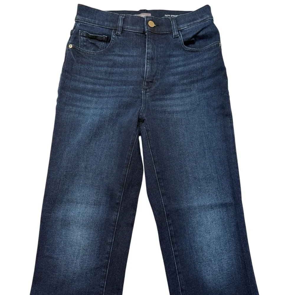 DL1961 Womens Patti Straight High Rise Vintage Ankle Jeans Sz 26 Like New - Picture 2 of 10